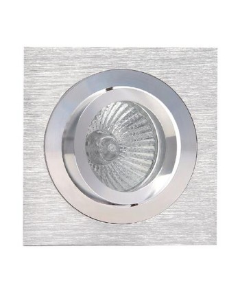 BASICO GU10 * EMPOTRABLE CUADRADO Nickel Satin